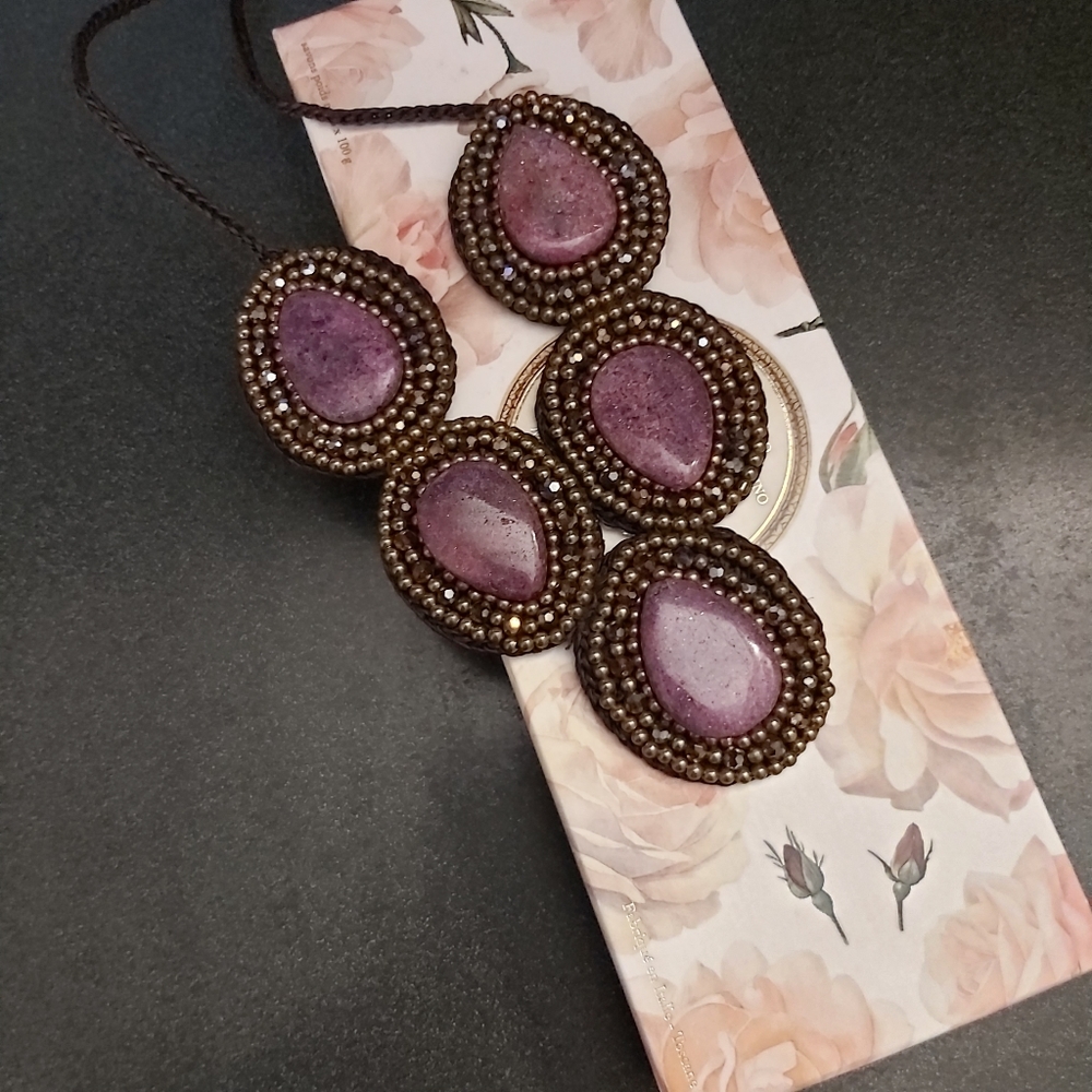 Amethyst Stone Necklace